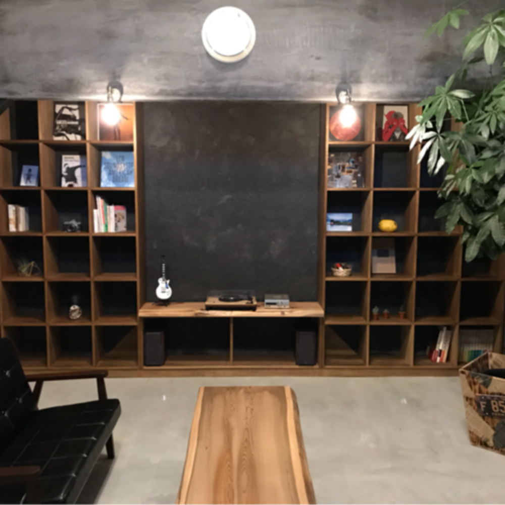 壁面本棚