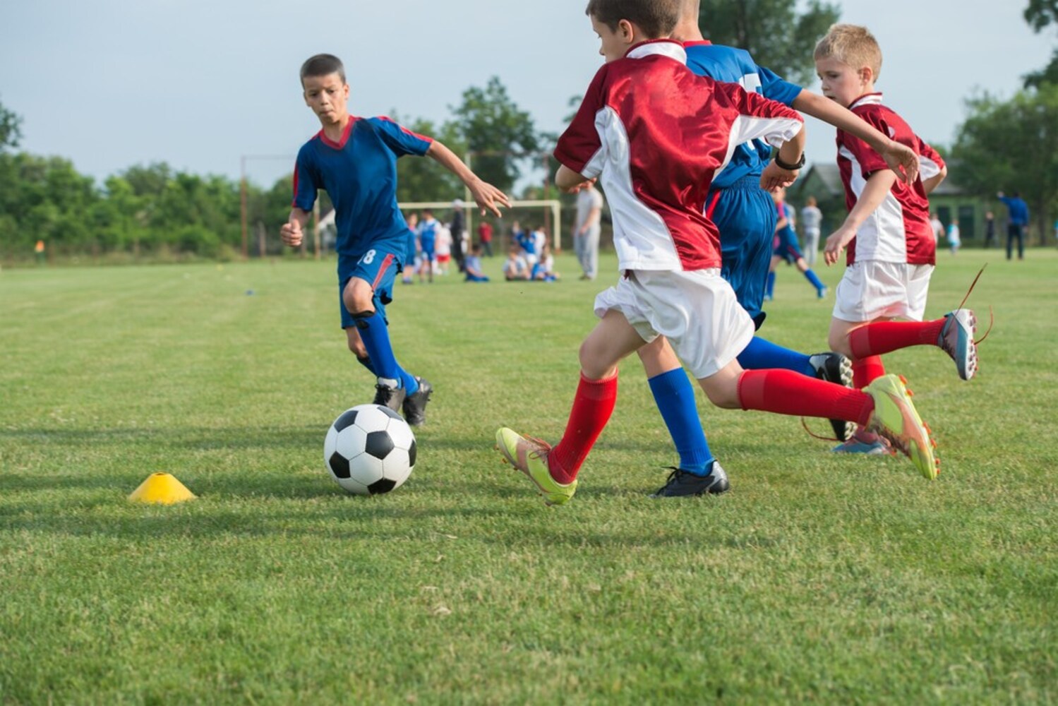 子供のサッカー