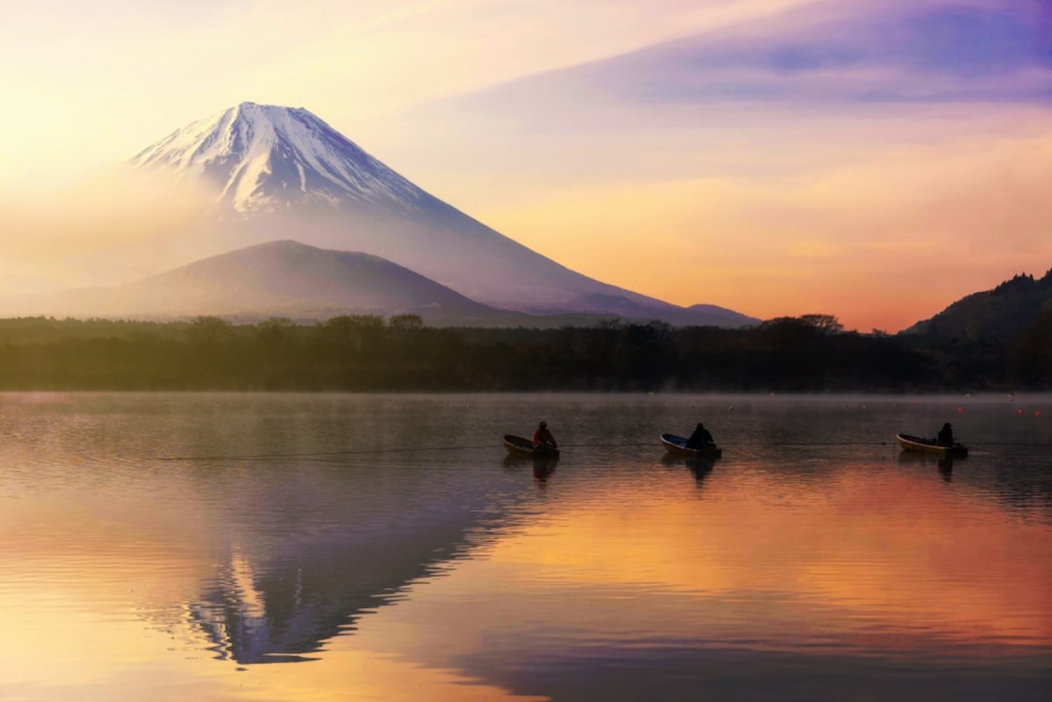 山梨側の富士山