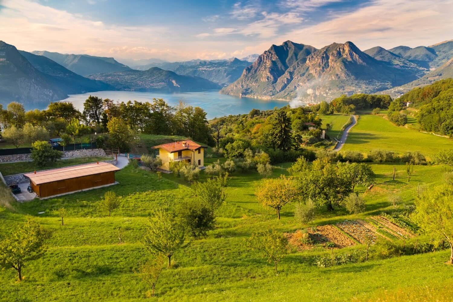 イタリア・ロンバルディア州の風景