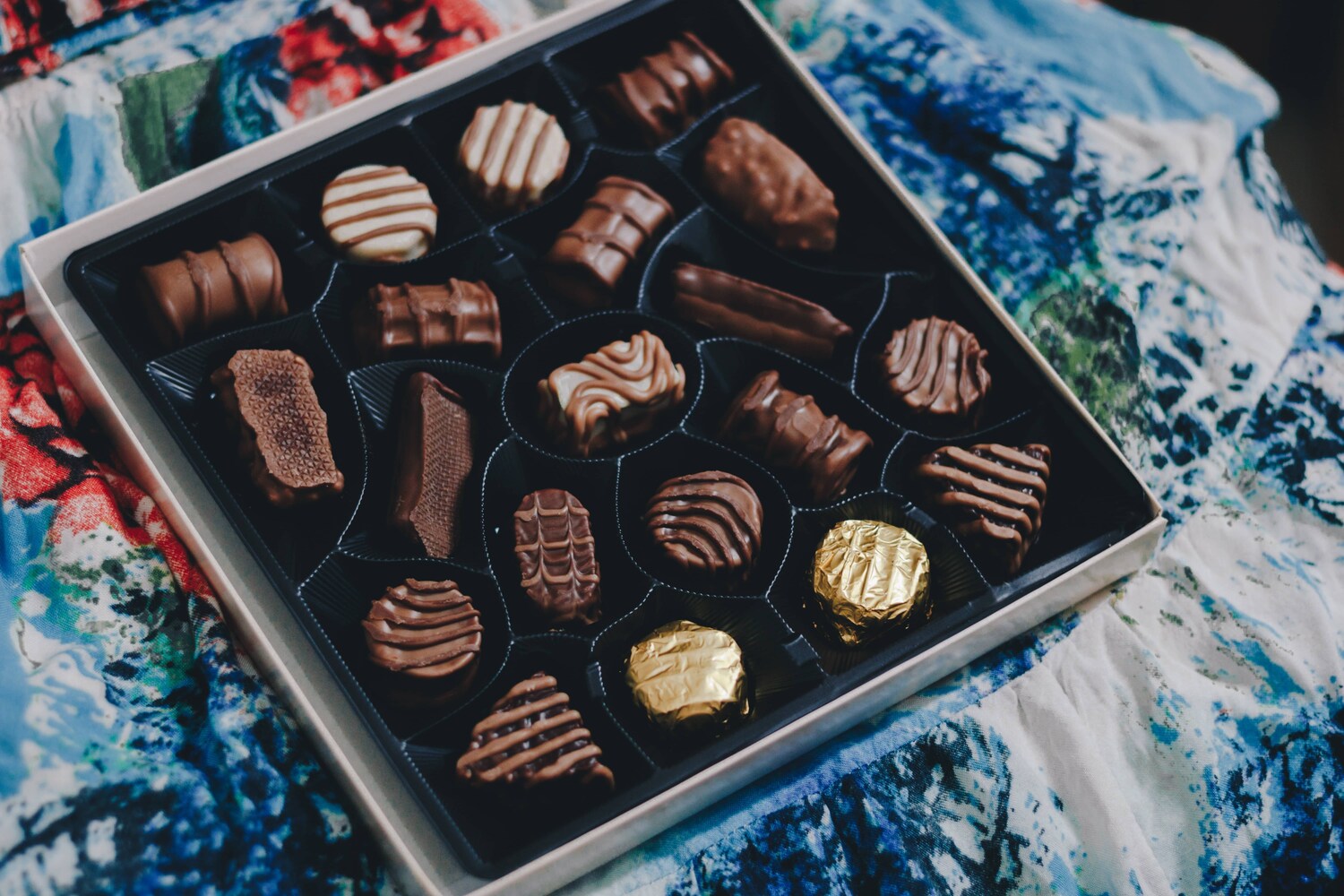 高級チョコの入ったボックス