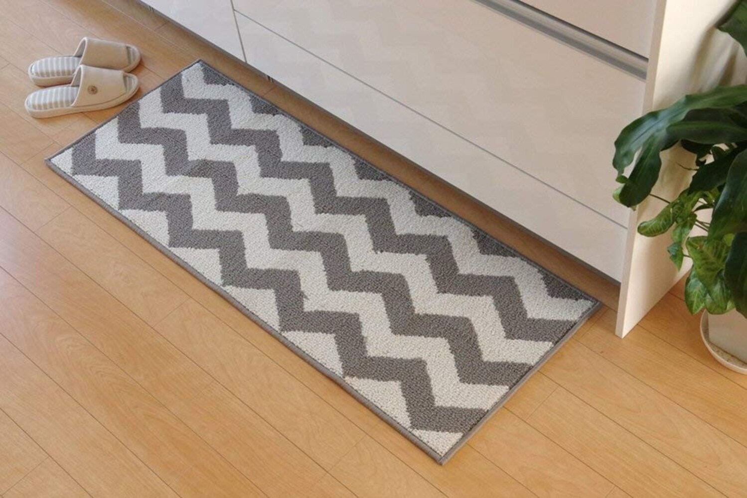 北欧風キッチンマット