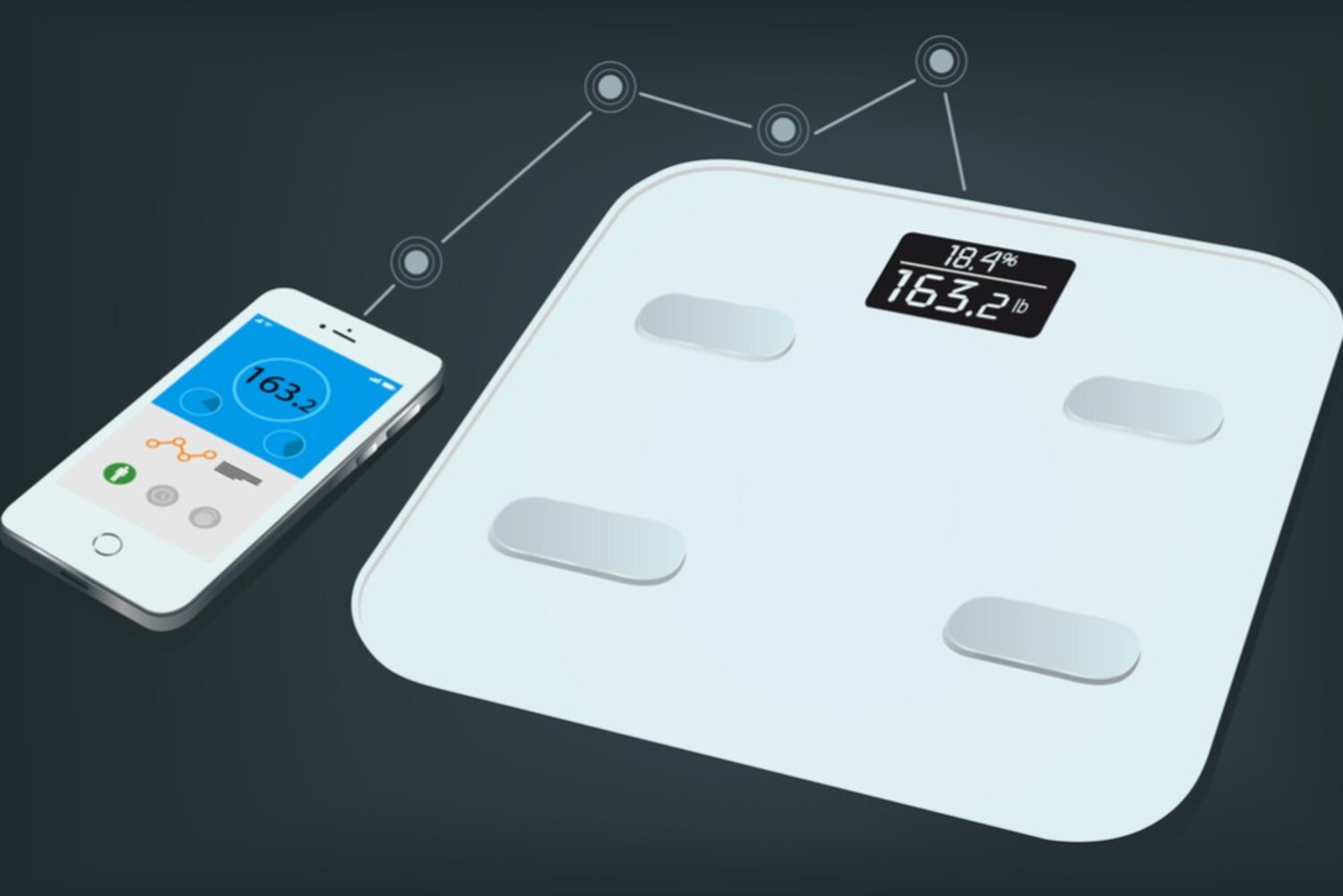 アプリ|スマホと連動し、簡単に体重管理が可能か