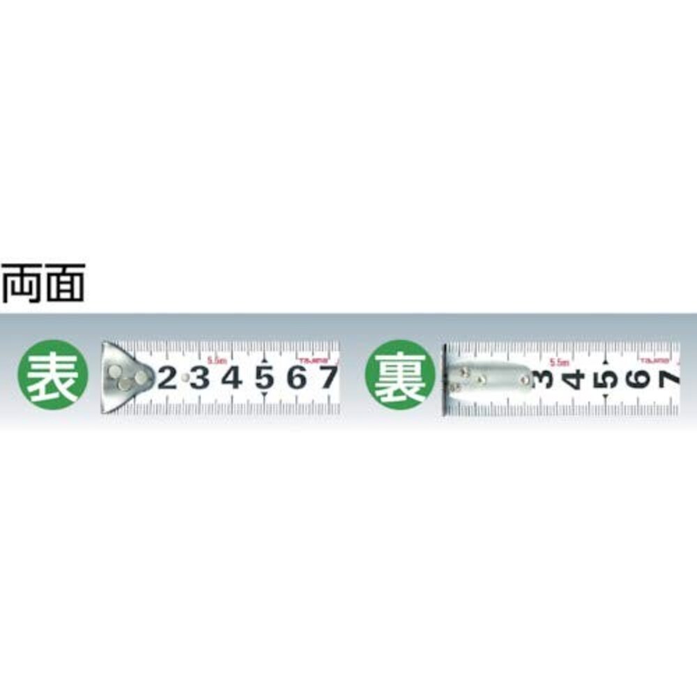目盛り|両面に目盛りがあると柱や天井にも使えて便利