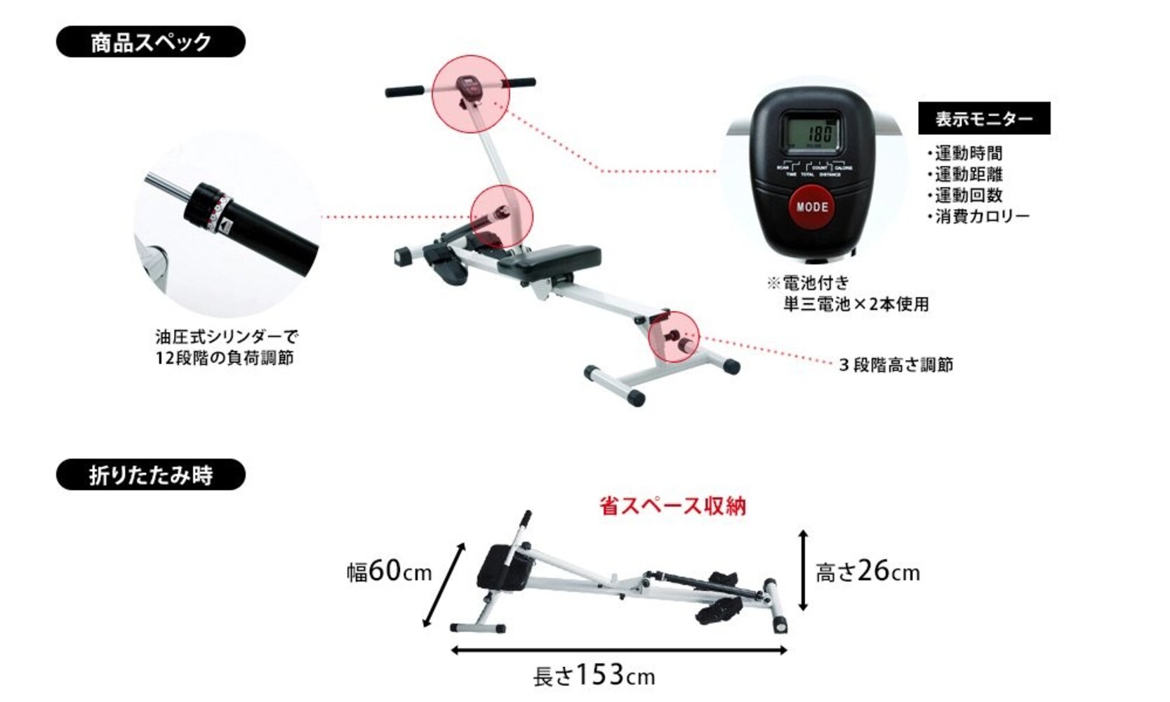 収納|コンパクトに折り畳めるものが便利
