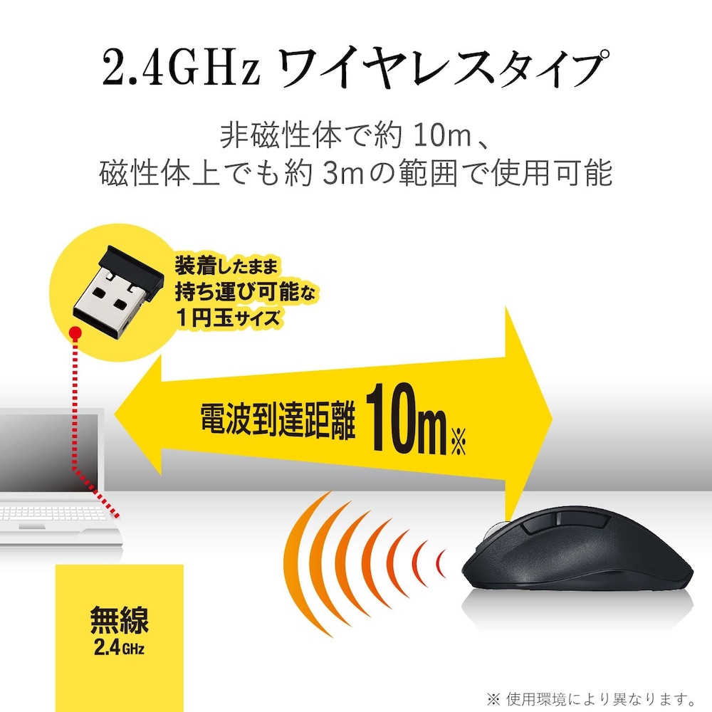 ワイヤレス(無線)|ケーブルいらずでスッキリ!遠い距離でも操作可能