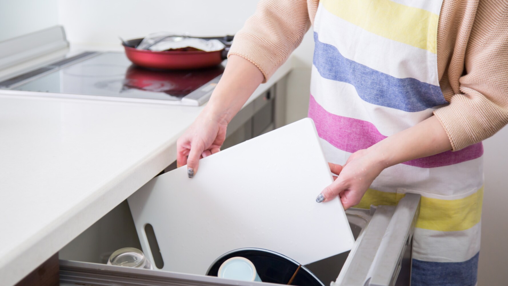 プラスチック製まな板のお手入れ方法
