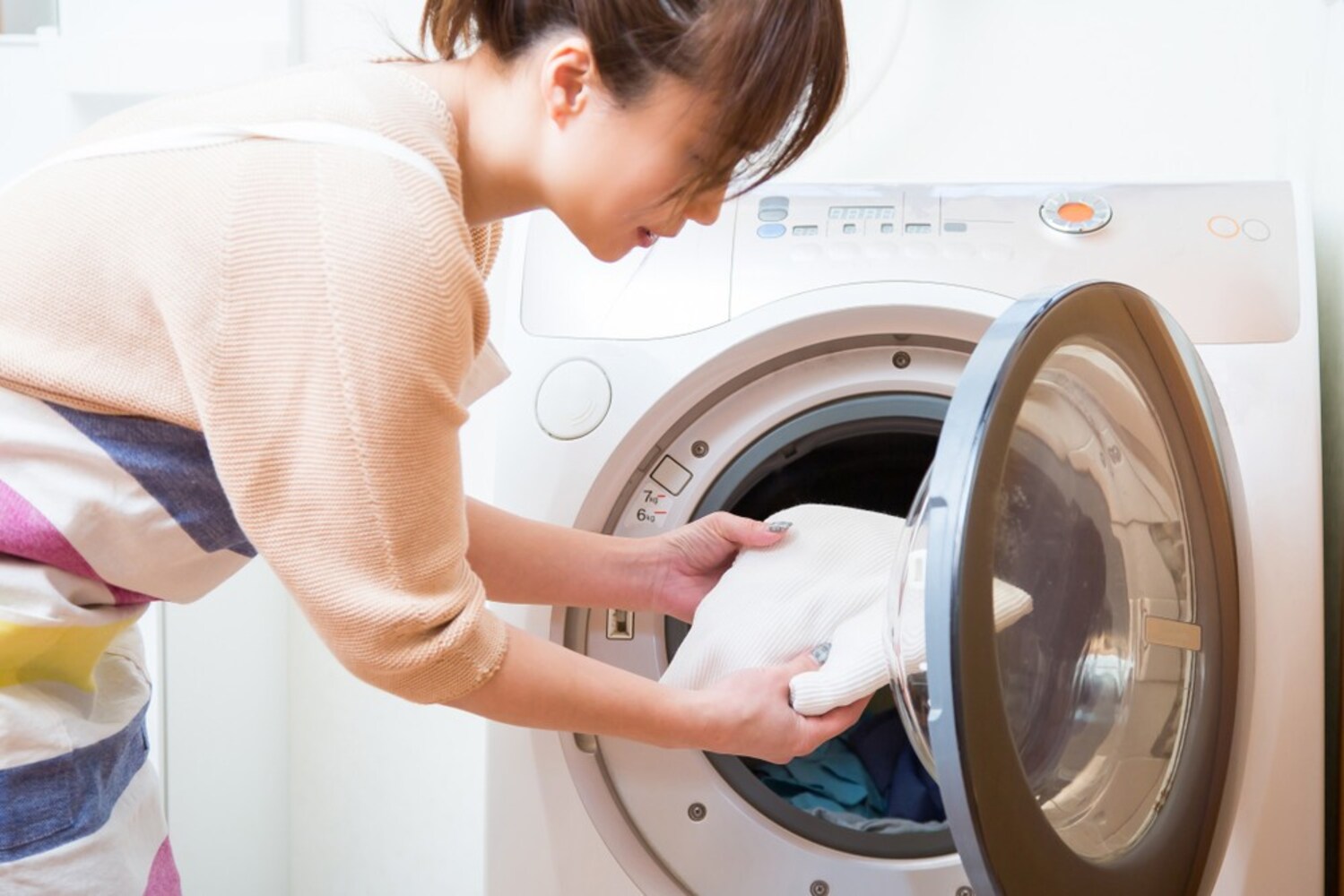 使う前に洗うとふっくら感がワンランクアップ!