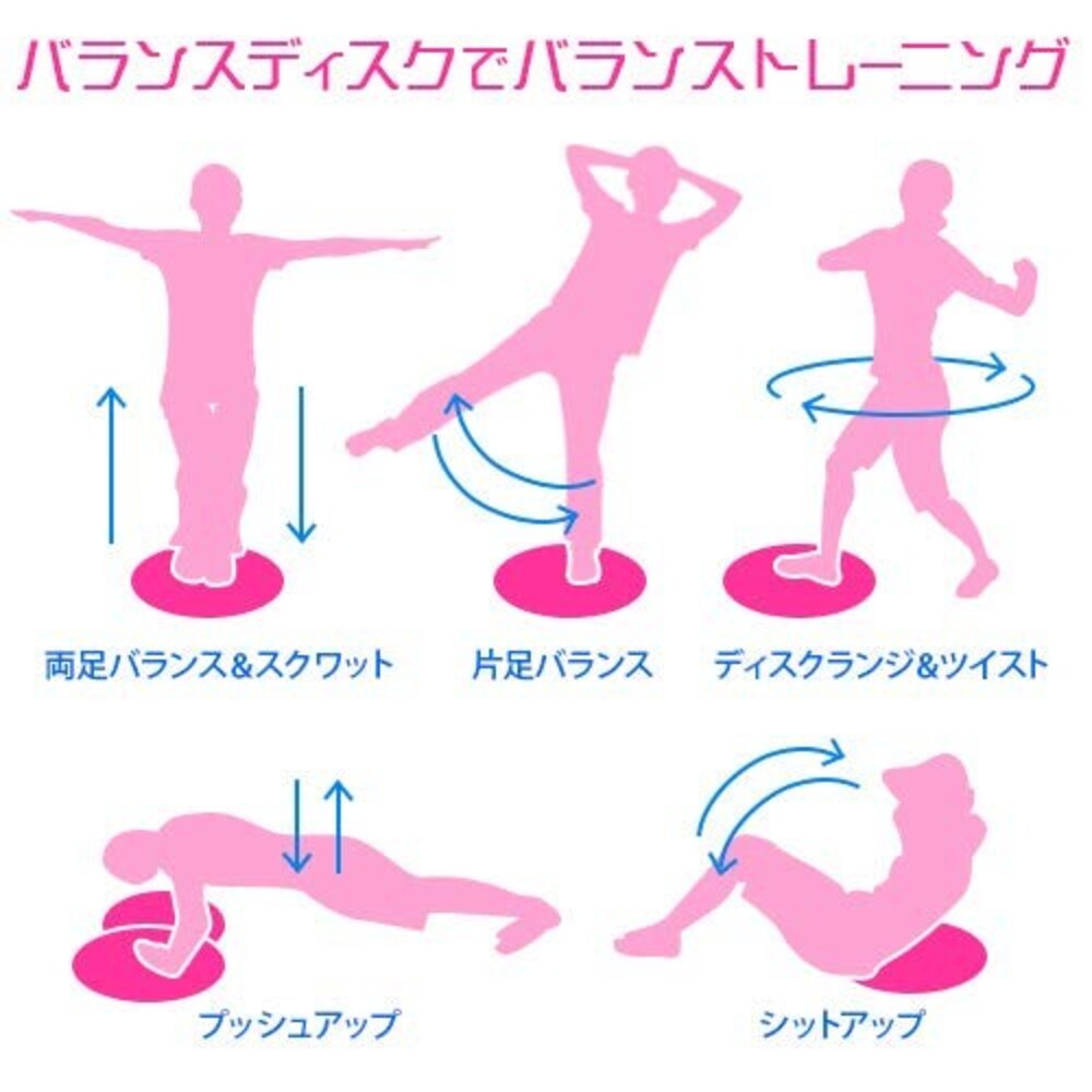 バランスディスクの【使い方】は?