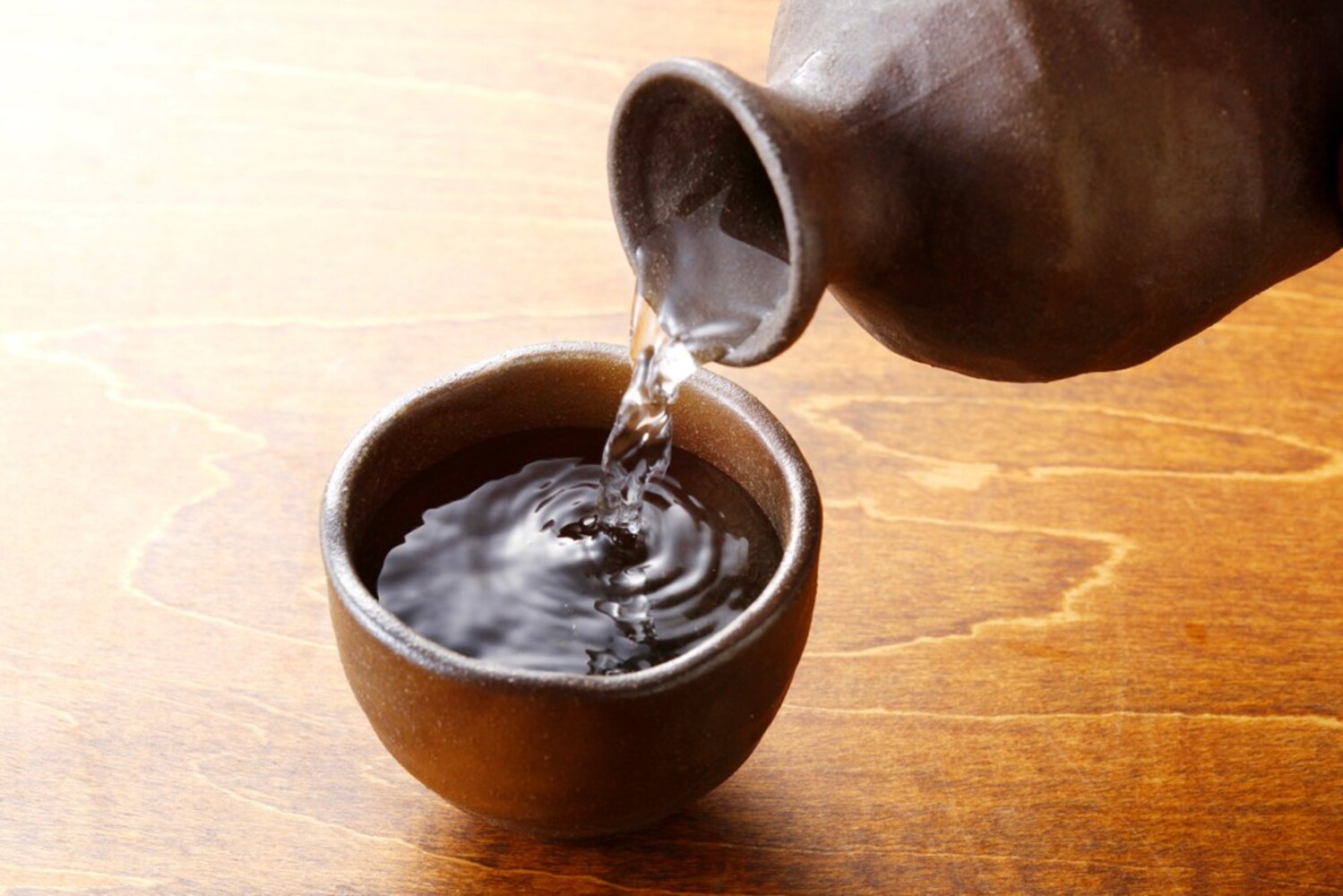お湯割り