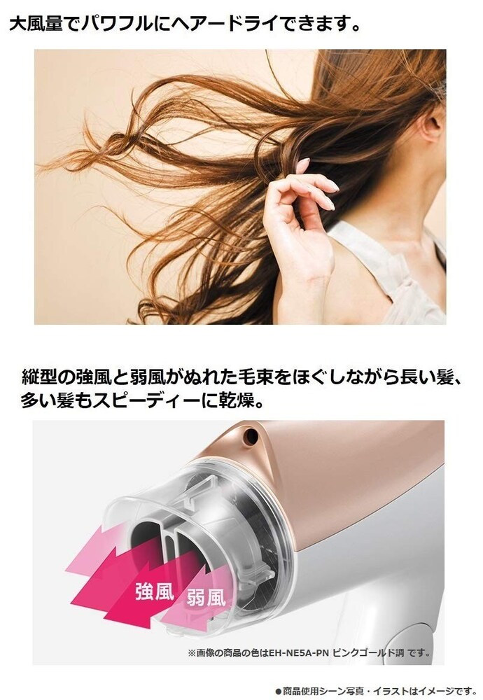 ナノケアは1.3m3/分の風量が主流、1.6m3/分以上の大風量で選ぶならイオニティがおすすめ
