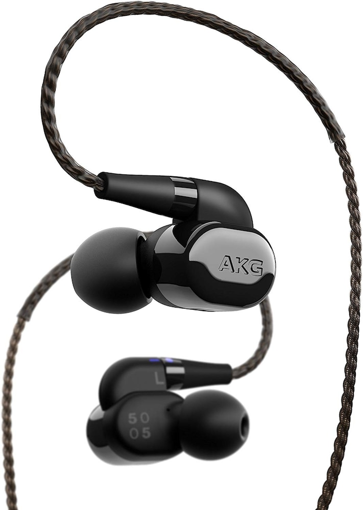 AKG ハイレゾ密閉カナル型イヤホン ハイレゾ高級イヤホン - イヤホン