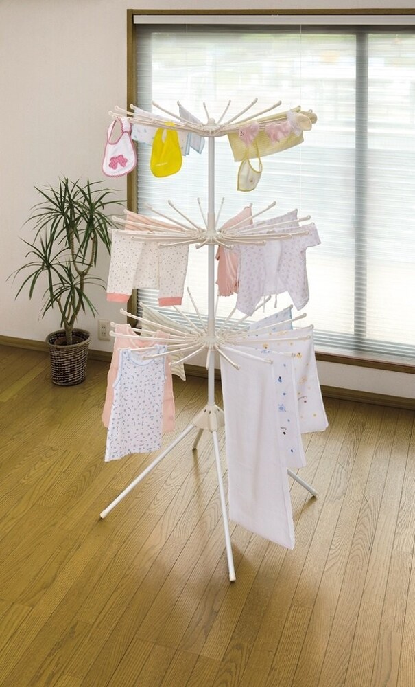 パラソル型|小物を複数個干すのに最適