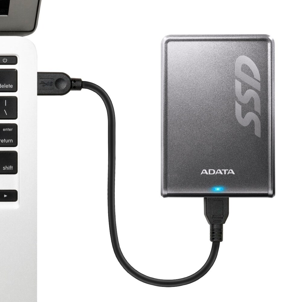 ▼外付けSSD|手軽に接続、持ち運びができる