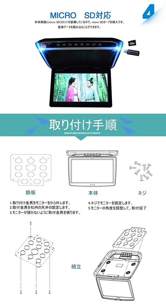 車への取り付け方
