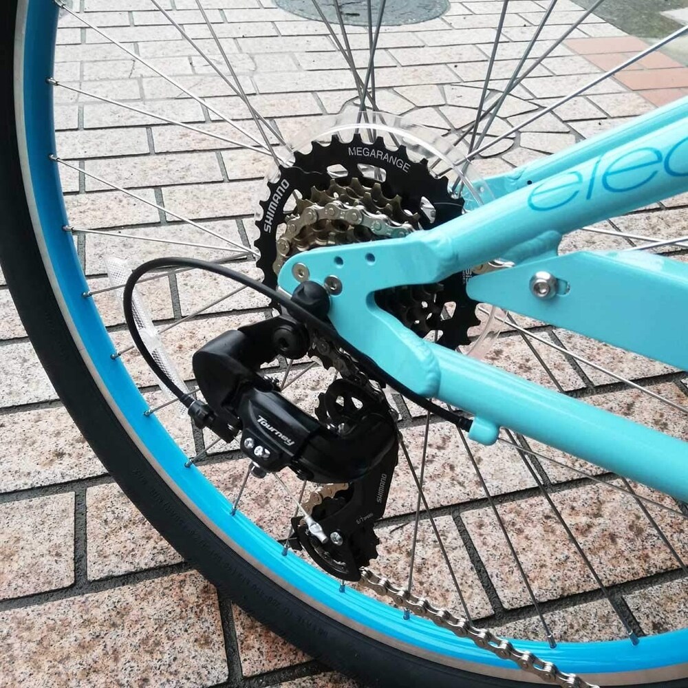 ▼ペダルを後ろに漕ぐコースターブレーキ