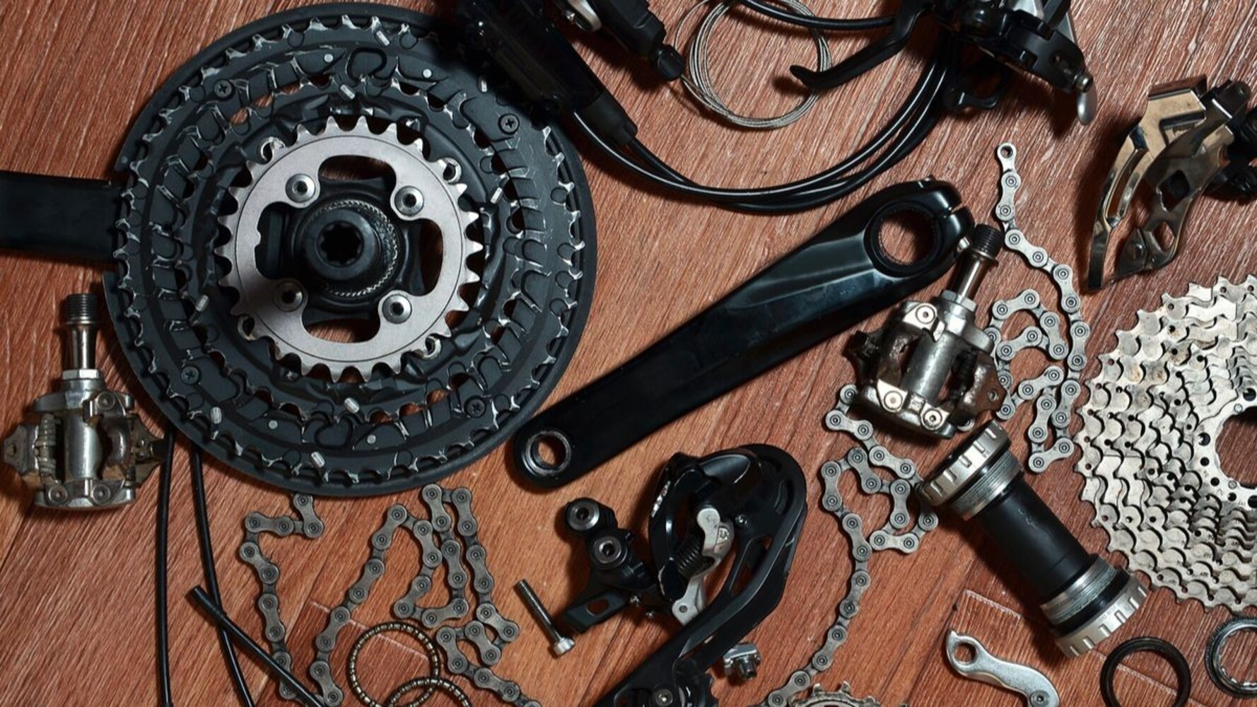 コンポーネント|自転車を構成する複数の部品