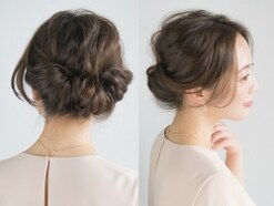 40代のまとめ髪に！大人アップヘアの簡単ヘアアレンジ