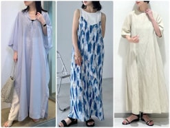 楽ちんなのにサマ見えする「ロングワンピース」4選！ 2025年の夏に着たい「大人のワンピコーデ」
