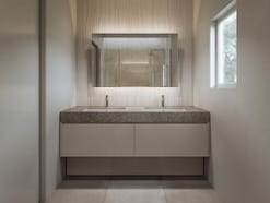 洗練されたデザインと、優れた耐久性で、上質な空間をかなえる住友林業のオリジナル洗面化粧台『Germoglio』