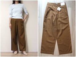 【ユニクロコラボ】きれいめシルエットと素材感が高見え！大人に最適「新作リネンパンツ」着用レビュー