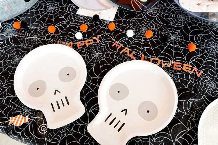 ハロウィンドクロの小皿