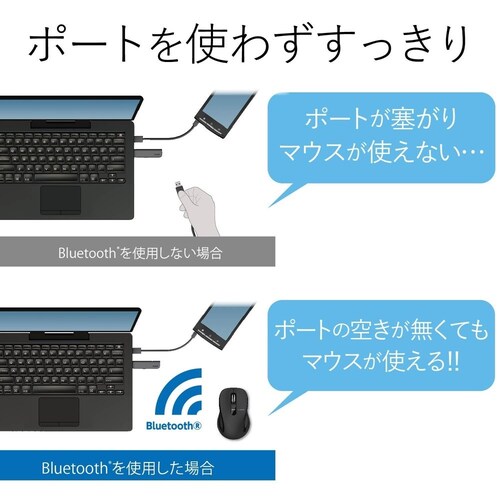 Bluetooth|レシーバー不要、スマホやタブレットにも対応