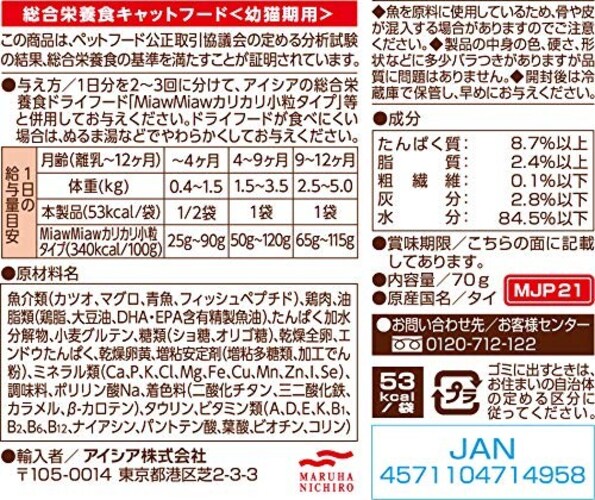 子猫用の餌おすすめ人気ランキング15選 適切な量や回数 切り替え時に食べないときの対処法も紹介 Best One ベストワン