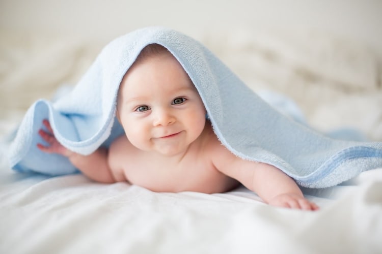 ▼出産祝い｜吸湿性が高く赤ちゃんの肌にも優しい天然素材がベスト
