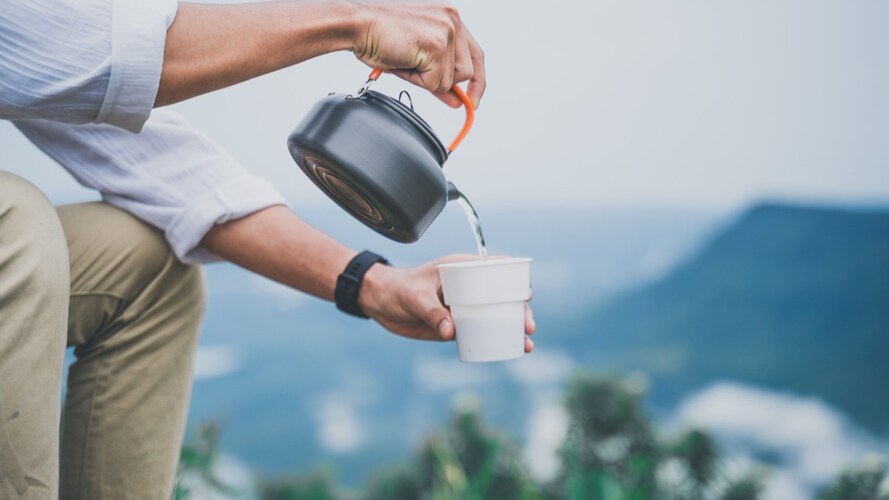 容量|1L以下でコーヒーを約4杯淹れられる