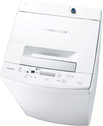2. TOSHIBA(東芝)|低振動や静音設計で騒音を気にせず静かに洗濯できる