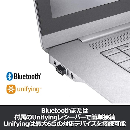 Bluetooth|レシーバー不要、スマホやタブレットにも対応
