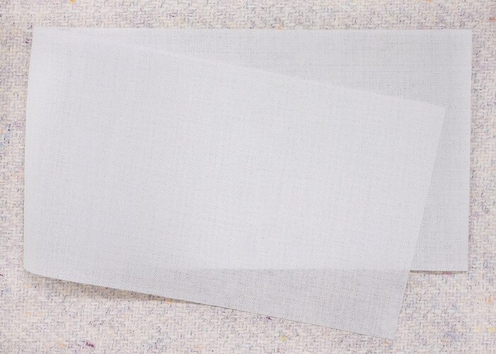 ◼︎薄い生地にはテープの厚みを考慮