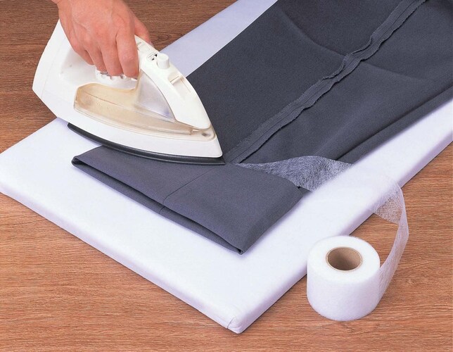 ◼︎薄い生地にはテープの厚みを考慮