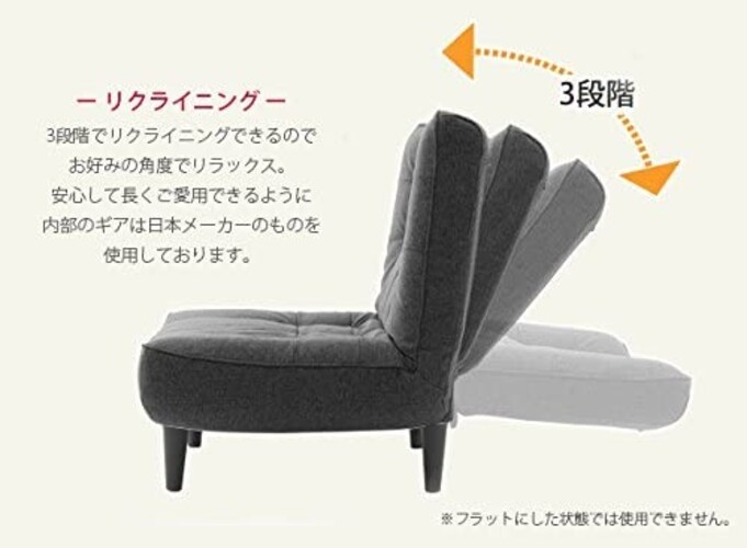 機能性|リクライニングやヘッドレストがあると疲れにくい