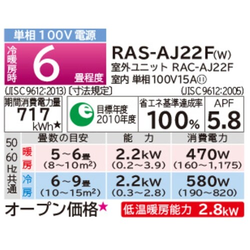 対応畳数|8畳用では効かない場合とは?