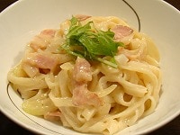 卵・乳・小麦除去「カルボナーラ風」パスタ