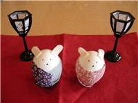 園児と一緒にハンドメイド　たまごで作るおひなさま