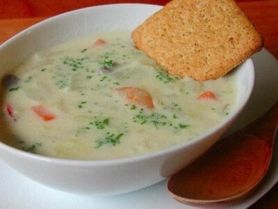 エビと白菜のチャウダーの作り方……クリーミーなスープレシピ