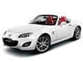 ホワイトパールのロードスター20周年記念車