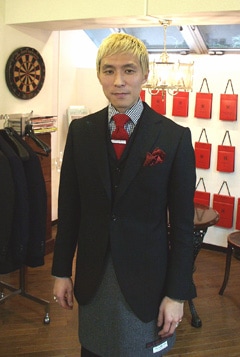 ビスポークカッター 有田一成さん