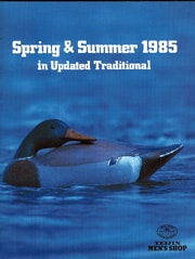 1985年春夏 テイジンメンズショップのカタログ