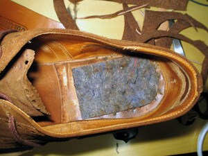 牛革インソール