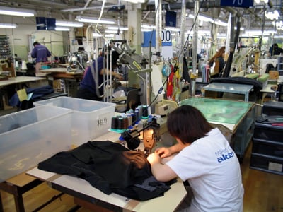 ついに実現！ アルデックスの縫製工場見学