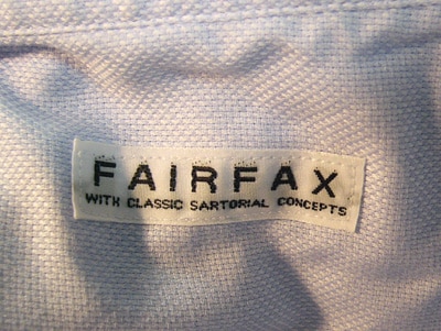 フェアファクスのシャツ