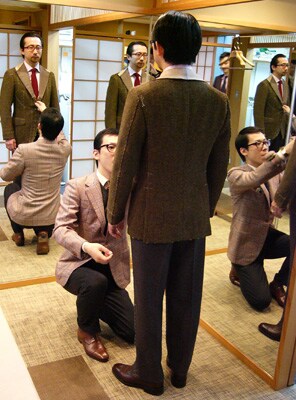 羊屋のツイードジャケット