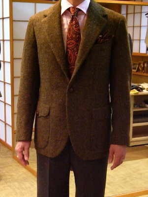 羊屋のツイードジャケット