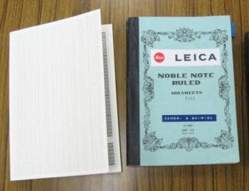趣味の文具箱 編集長清水さん愛用のノート