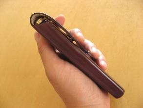 GANZO×趣味の文具箱 マエストロ 4本挿しペンケース