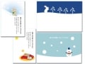 寒中見舞い用のはがきのイラスト・素材集